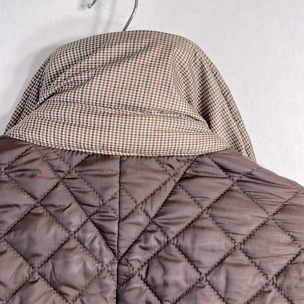 Tommy Hilfiger Brown Quilted Jacket size S/P - Picture 6 of 7